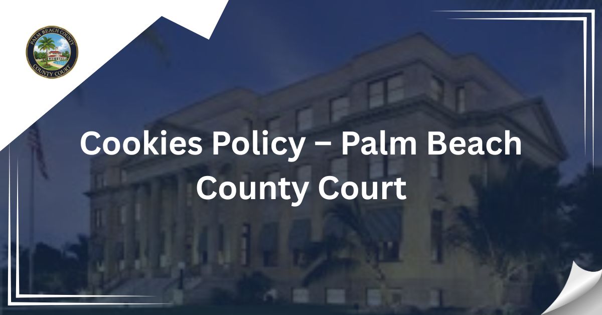 Cookies Policy – Palm Beach County Court
